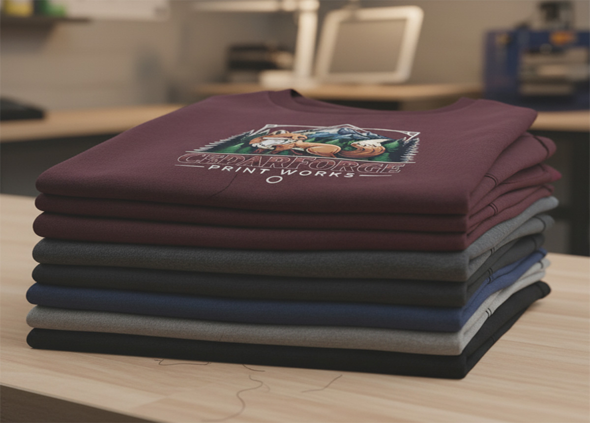 Shop detail — veteran-owned print shop in Vancouver WA — CedarForge