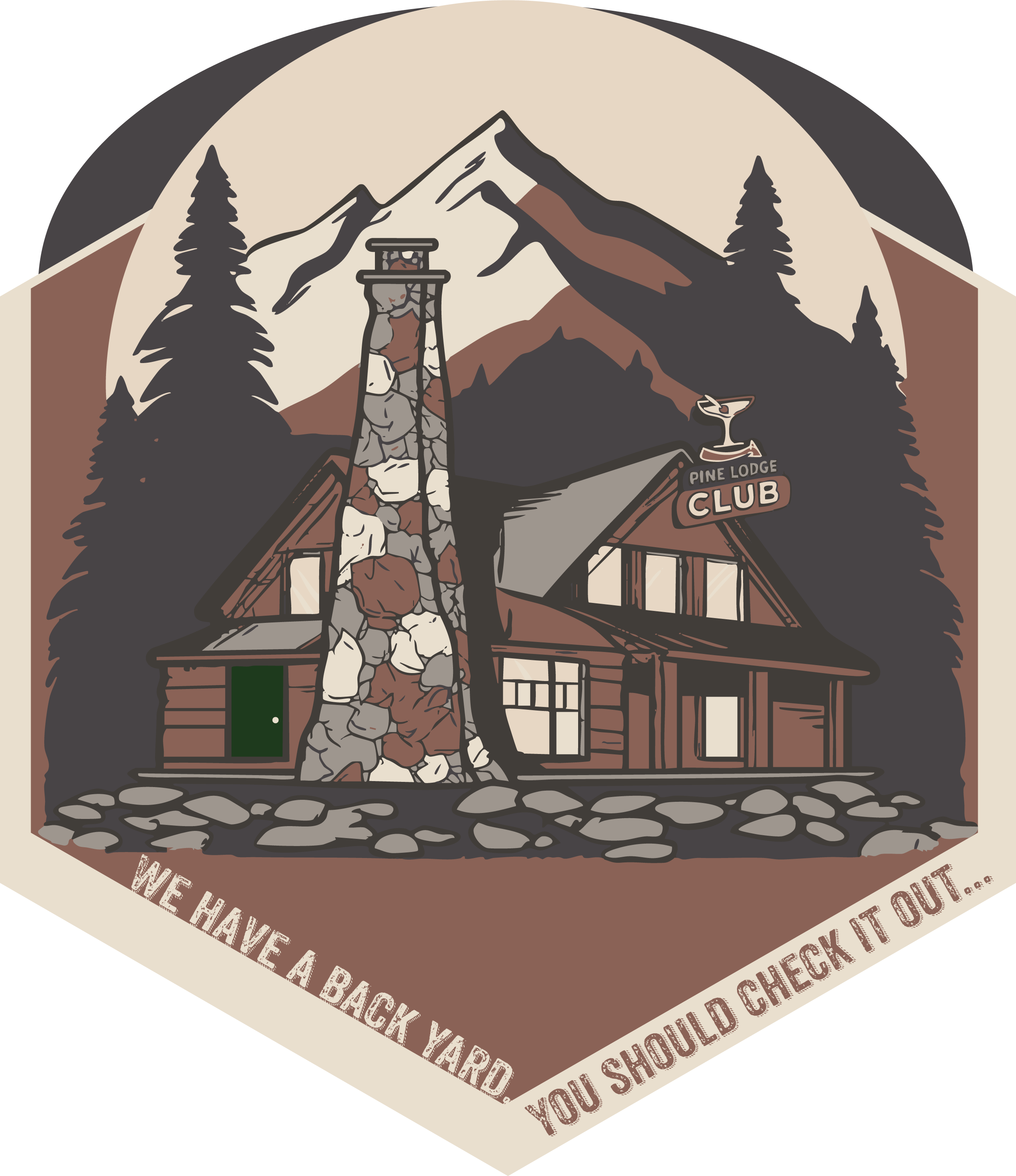 Pine Lodge Club Badge